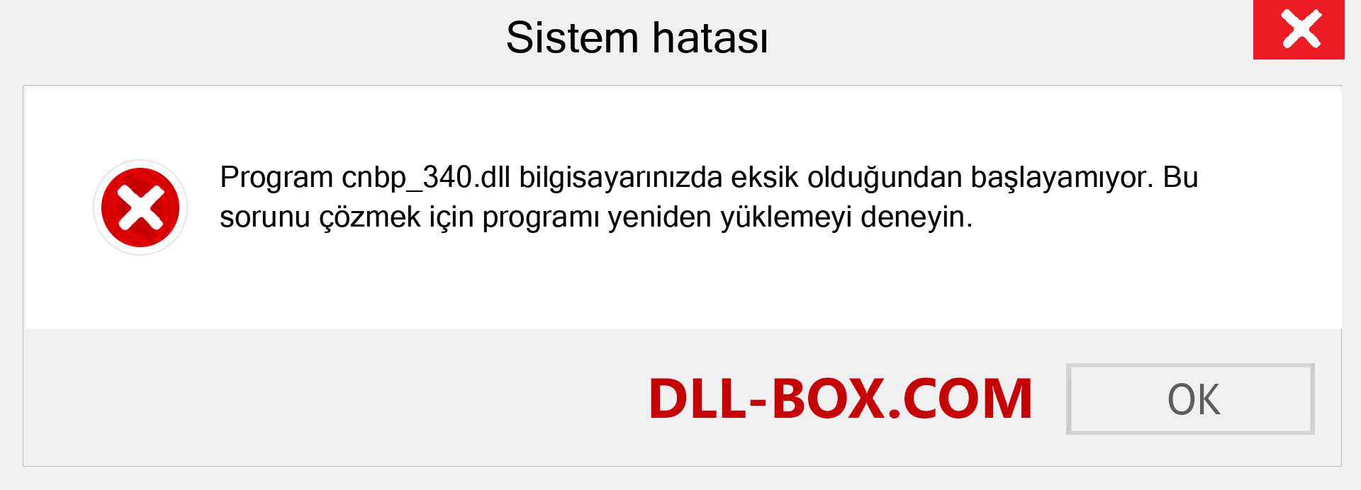 cnbp_340.dll dosyası eksik mi? Windows 7, 8, 10 için İndirin - Windows'ta cnbp_340 dll Eksik Hatasını Düzeltin, fotoğraflar, resimler